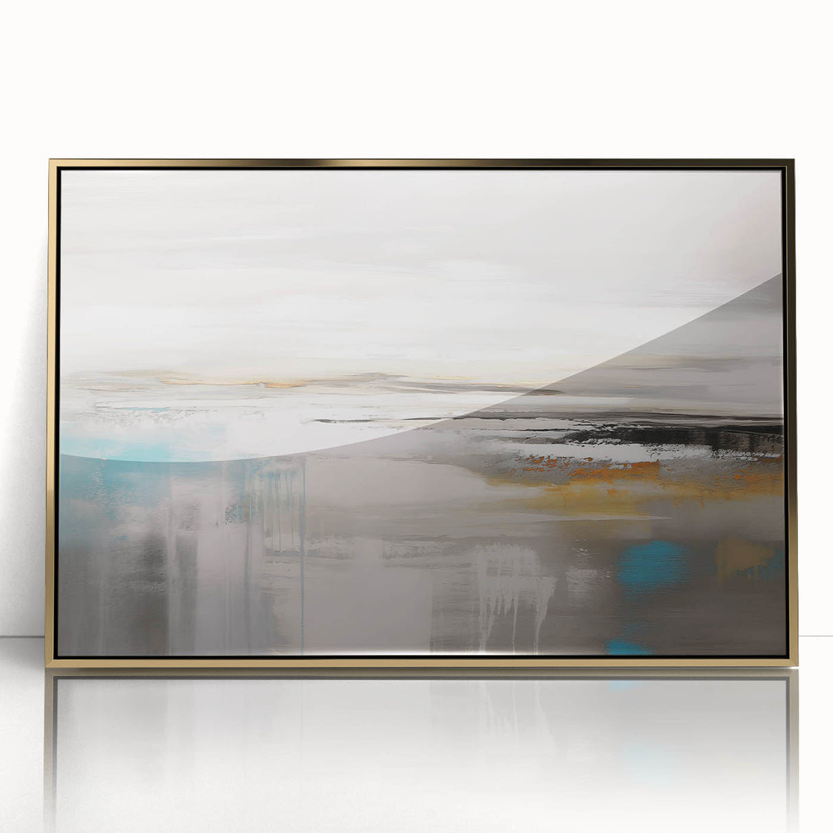 Abstract wall art canvas print showcasing vibrant colors and dynamic shapes, perfect for modern home decor or artistic inspiration.