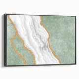 Abstract wall art canvas featuring vibrant geometric shapes in bold colors, ideal for modern home decor or artistic spaces, showcasing dynamic design elements.