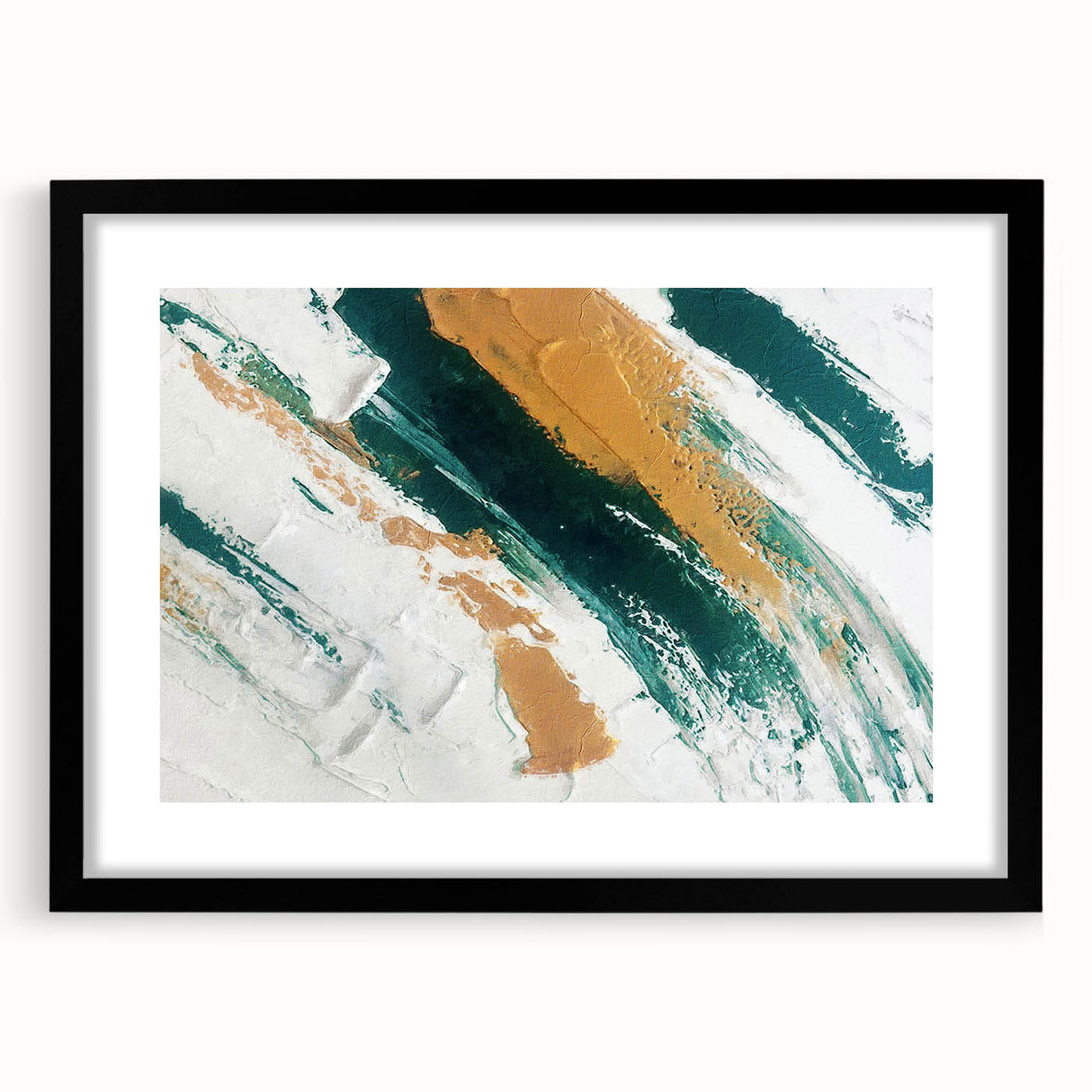 Abstract canvas print showcasing vibrant colors and dynamic shapes, perfect for modern home decor, emphasizing artful design and creativity.