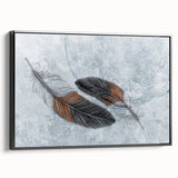 Abstract art canvas print showcasing vibrant colors and fluid shapes, designed for modern home decor, perfect for creating a focal point.