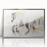 Abstract wall art canvas showcasing vibrant colors and dynamic shapes, perfect for modern decor, rolled and securely packaged in a protective tube.