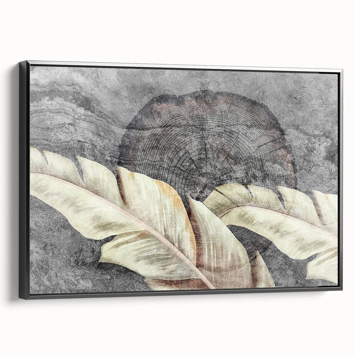 Vibrant abstract canvas print showcasing bold colors and geometric shapes, ideal for modern home decor and artistic displays.