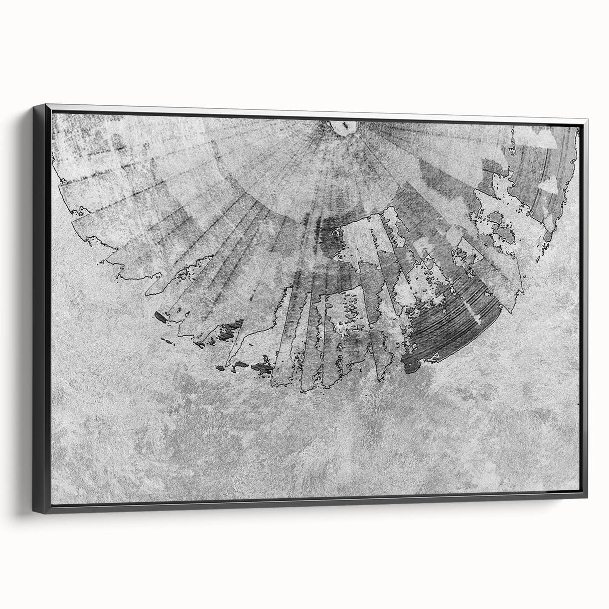 Colorful abstract wall art canvas print featuring dynamic geometric shapes and vibrant hues, perfect for modern home decor and artistic expression.