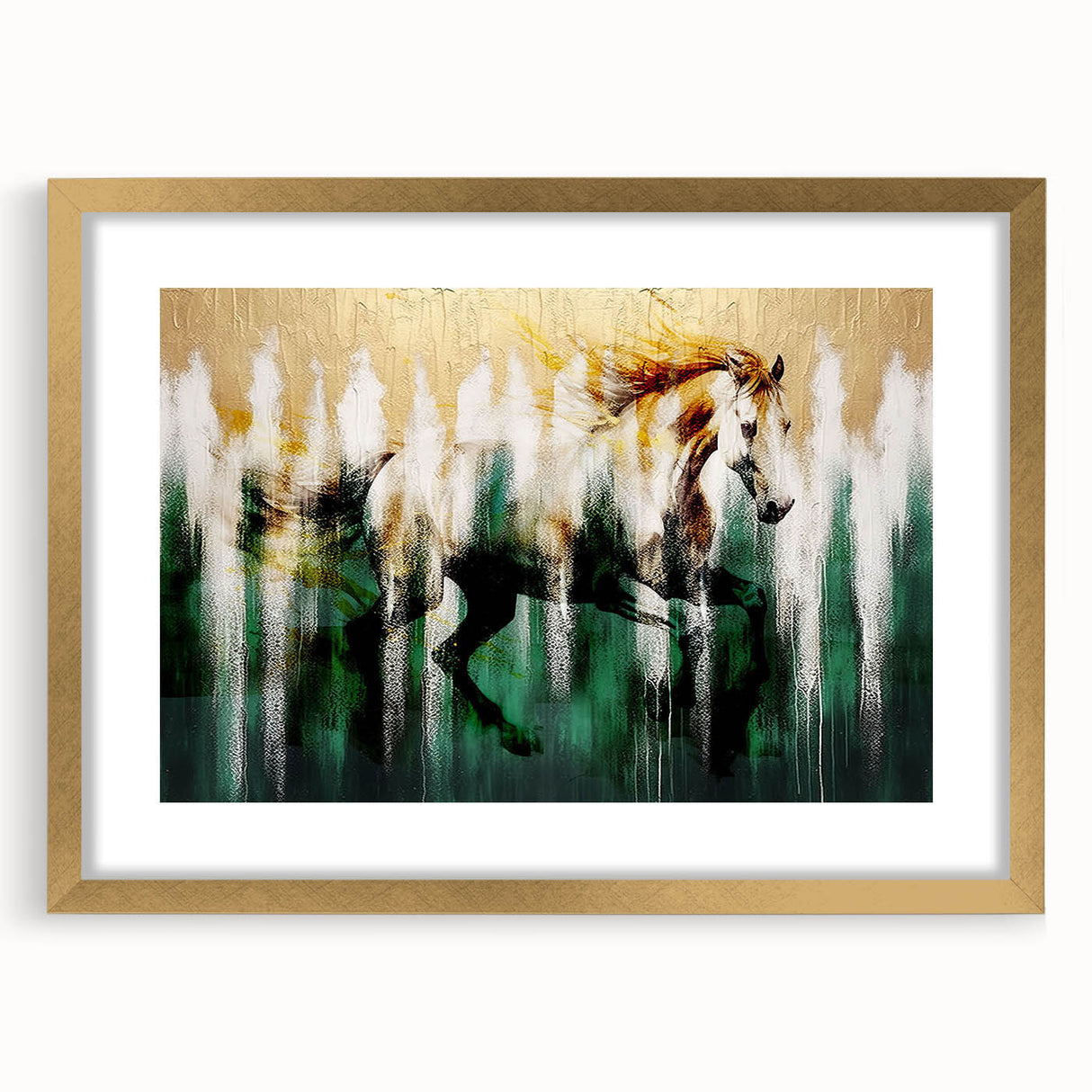 Abstract canvas artwork featuring vibrant geometric shapes in shades of blue, orange, and yellow, designed for modern home decor. Ideal for enhancing contemporary interiors.