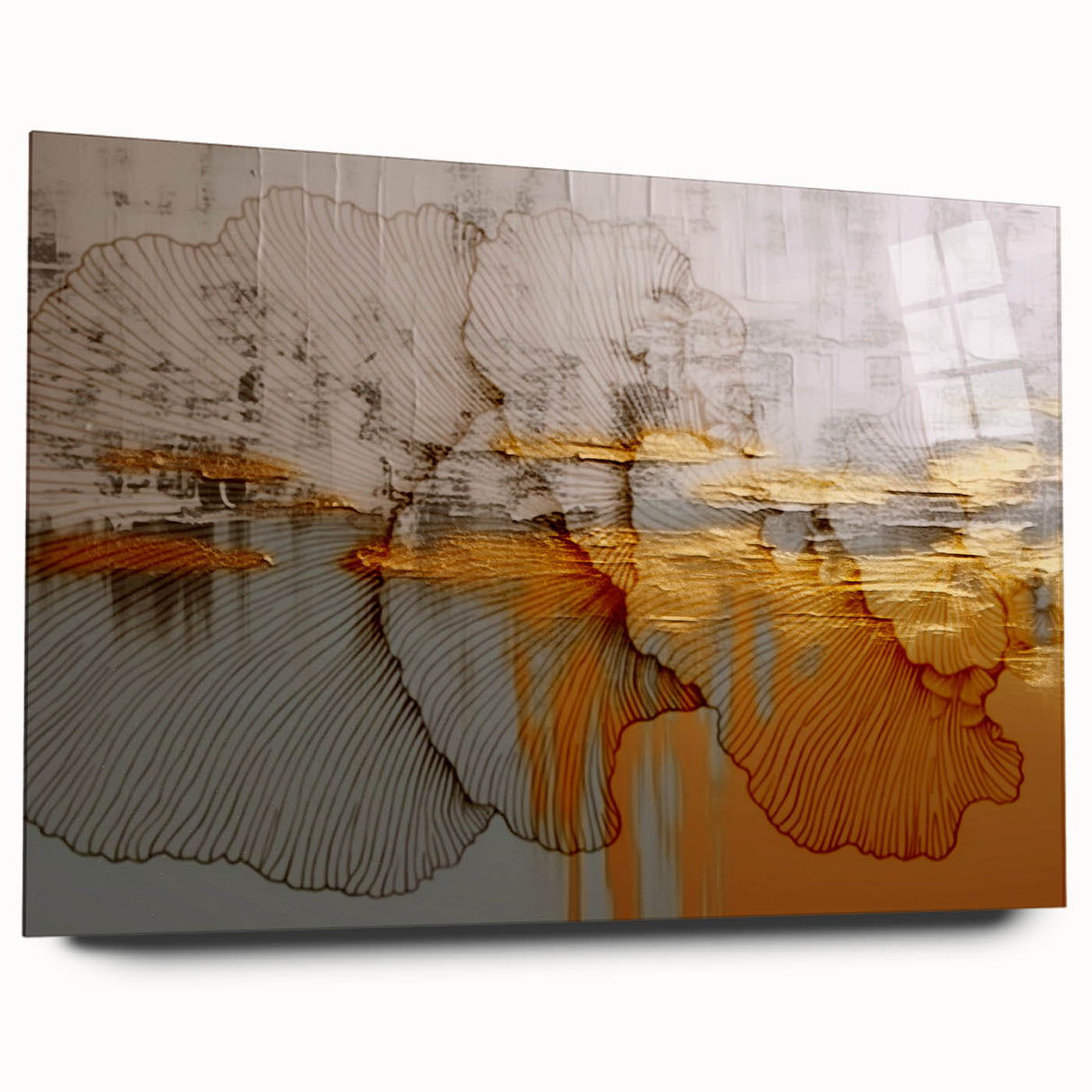 Vibrant abstract canvas art showcasing bold colors and swirling patterns, ideal for modern home decor or artistic wall displays.