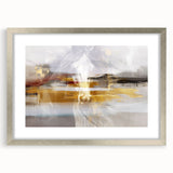 Abstract wall art canvas print showcasing vibrant colors and dynamic shapes, perfect for modern home decor or art enthusiasts.