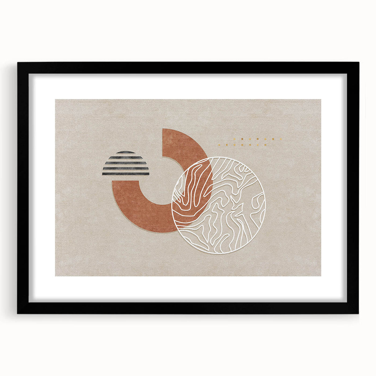 Vibrant abstract wall art canvas print showcasing bold colors and fluid shapes, perfect for modern home decor or artistic expression.