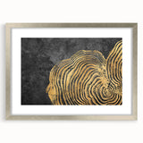 Vibrant abstract canvas art print showcasing swirling shapes in bold colors, perfect for contemporary decor and adding a dynamic touch to any room.