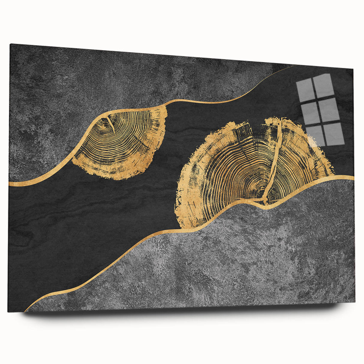 Colorful abstract wall art canvas showcasing vibrant geometric shapes and fluid lines in bold hues, perfect for modern home decor.