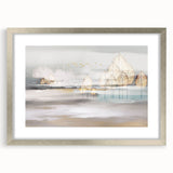 Abstract wall art canvas print showcasing vibrant colors and fluid shapes, perfect for modern decor, enhancing any living space or office.