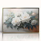 Abstract geometric wall art canvas featuring vibrant colors and intricate patterns, elegantly displayed in a modern interior setting, perfect for home decor.