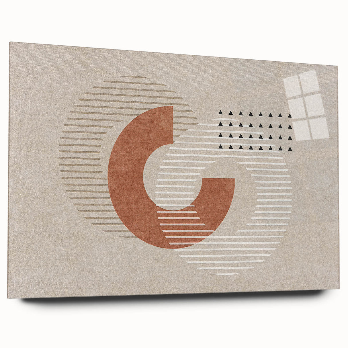 Abstract wall art canvas showcasing vibrant colors and dynamic shapes, perfect for modern home decor or office spaces, emphasizing creativity and style.