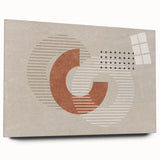 Abstract wall art canvas showcasing vibrant colors and dynamic shapes, perfect for modern home decor or office spaces, emphasizing creativity and style.