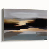 Vibrant abstract wall art canvas print showcasing bold colors and dynamic shapes, ideal for modern home decor or artistic display.
