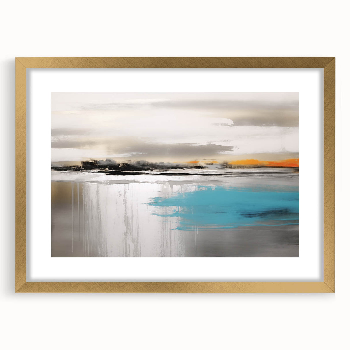 Abstract wall art print showcasing vibrant colors and dynamic shapes, ideal for modern home decor, emphasizing creativity and style.