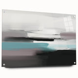 Abstract canvas artwork showcasing vibrant geometric patterns in bold colors, elegantly displayed on a wall, ideal for modern home decor and art enthusiasts.