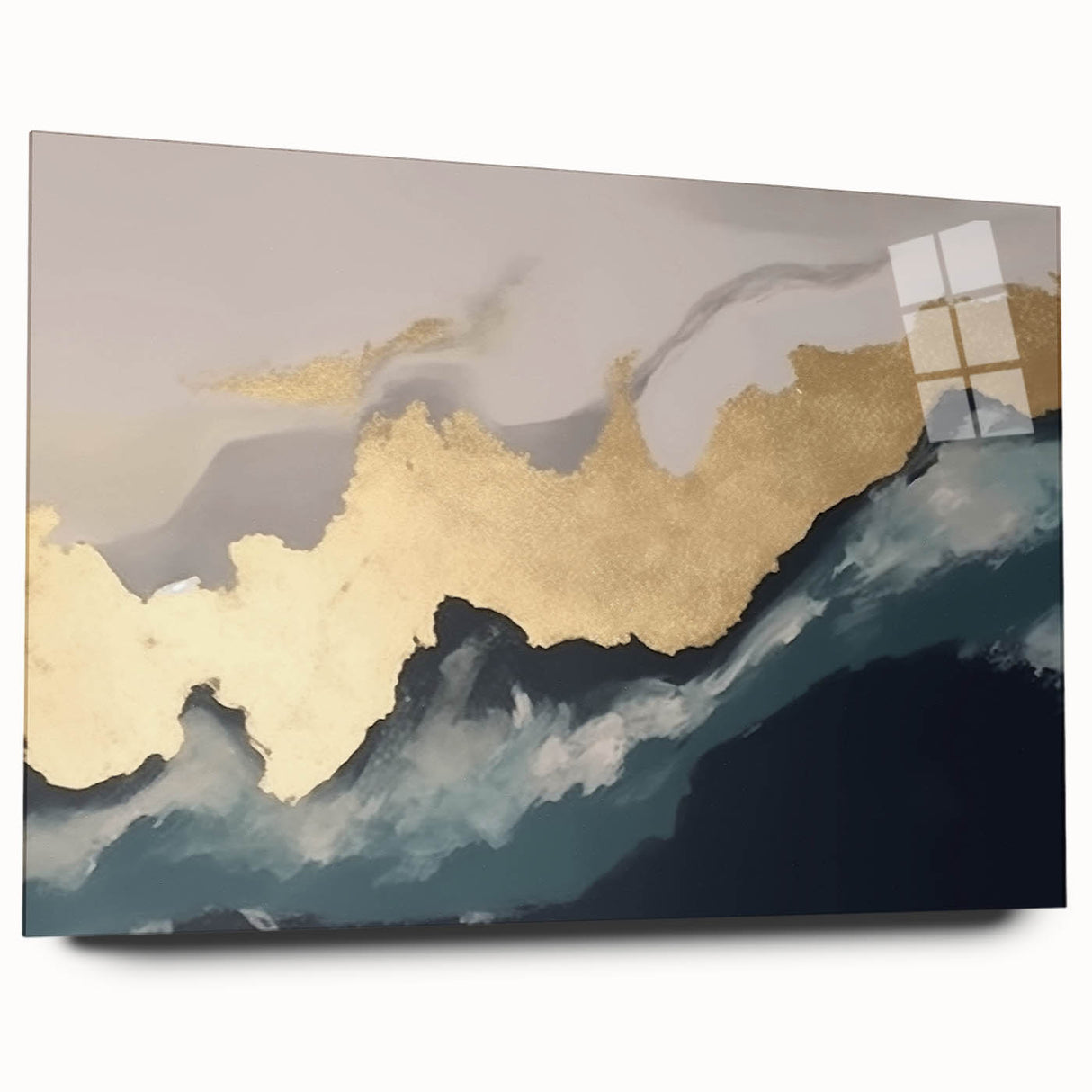 Abstract canvas art showcasing vibrant geometric shapes in bold colors, designed for modern home decor. Perfect for enhancing living spaces or creative environments.
