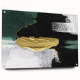 Abstract canvas art print showcasing vibrant colors and dynamic shapes, designed to enhance modern interiors with its eye-catching design.
