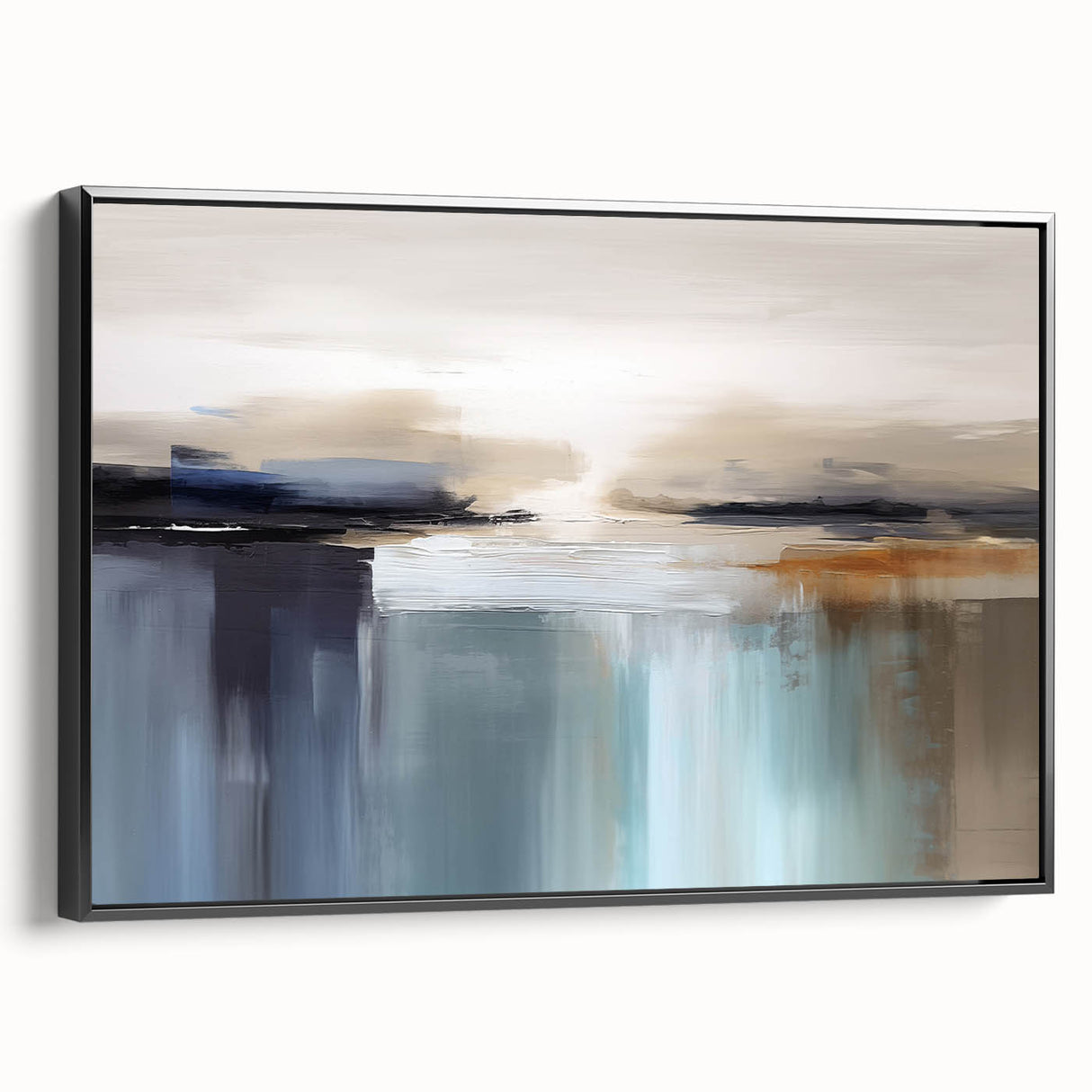 Vibrant rolled canvas showcasing an abstract African wall art design with bold colors and intricate patterns, securely packaged in a protective tube.