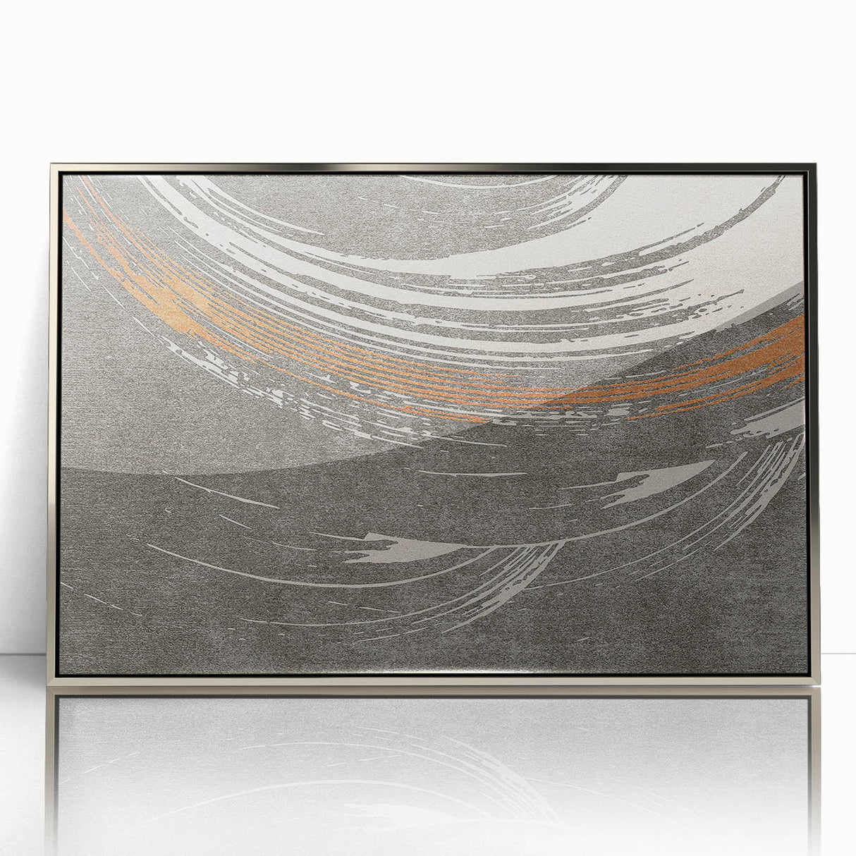 Abstract wall art print showcasing vibrant colors and dynamic shapes, perfect for modern home decor or artistic wall displays.