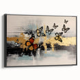 Abstract canvas art print showcasing vibrant colors and dynamic shapes, perfect for modern home decor. Ideal for adding a contemporary touch to any room.