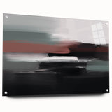Abstract canvas art print showcasing vibrant shapes and colors in a modern design, perfect for contemporary home decor or office spaces.