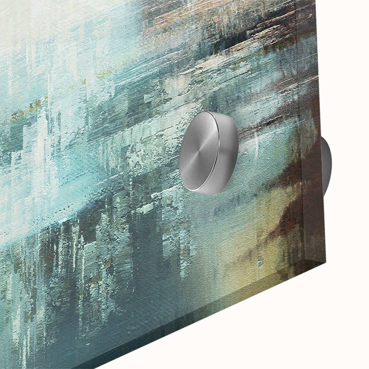 Abstract wall art canvas showcasing vibrant colors and dynamic shapes, ideal for modern decor, emphasizing creativity and energy.
