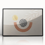 Abstract canvas artwork showcasing vibrant colors in swirling patterns, ideal for modern home decor or art enthusiasts, presented in a protective tube.