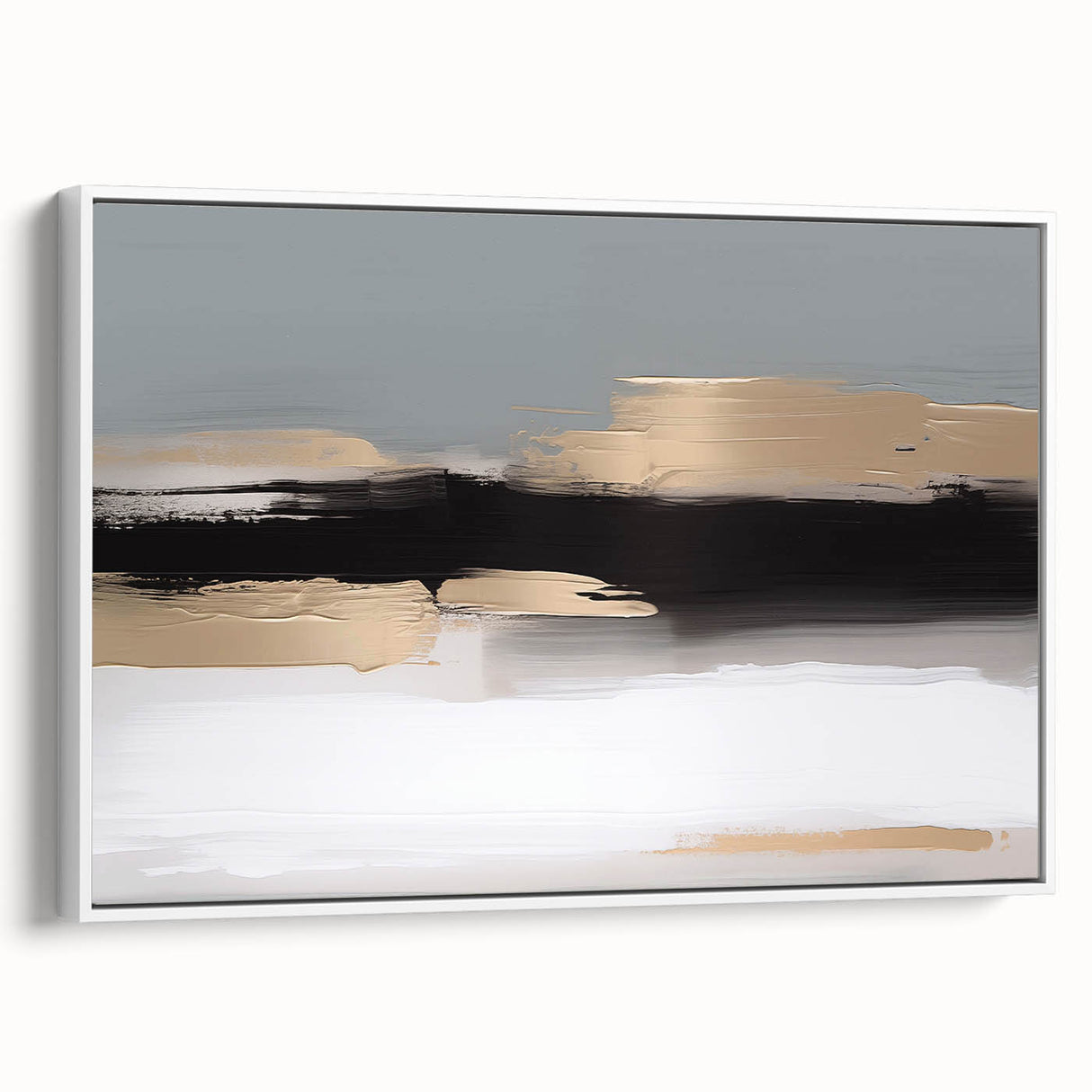 Abstract canvas artwork showcasing vibrant colors and dynamic shapes, perfect for modern home decor or office spaces, adding a contemporary flair.