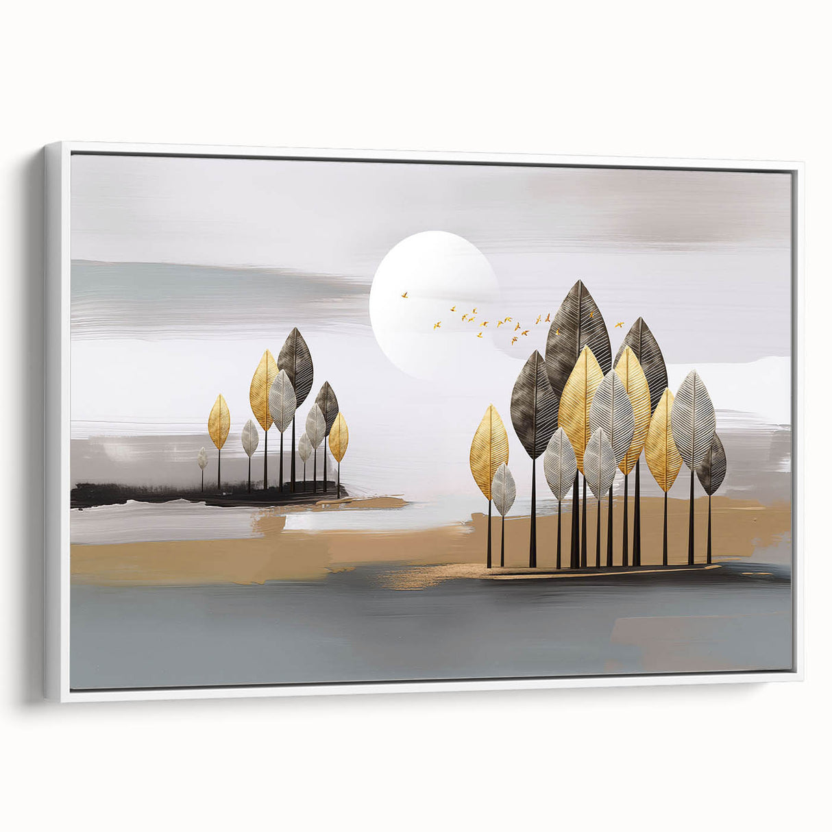 Abstract wall art canvas featuring vibrant colors and geometric shapes, showcasing a modern design. Ideal for home decor or office spaces, enhancing artistic ambiance.