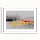 Abstract wall art canvas featuring vibrant colors and geometric shapes, showcasing a modern artistic design, ideal for home decor and interior styling.
