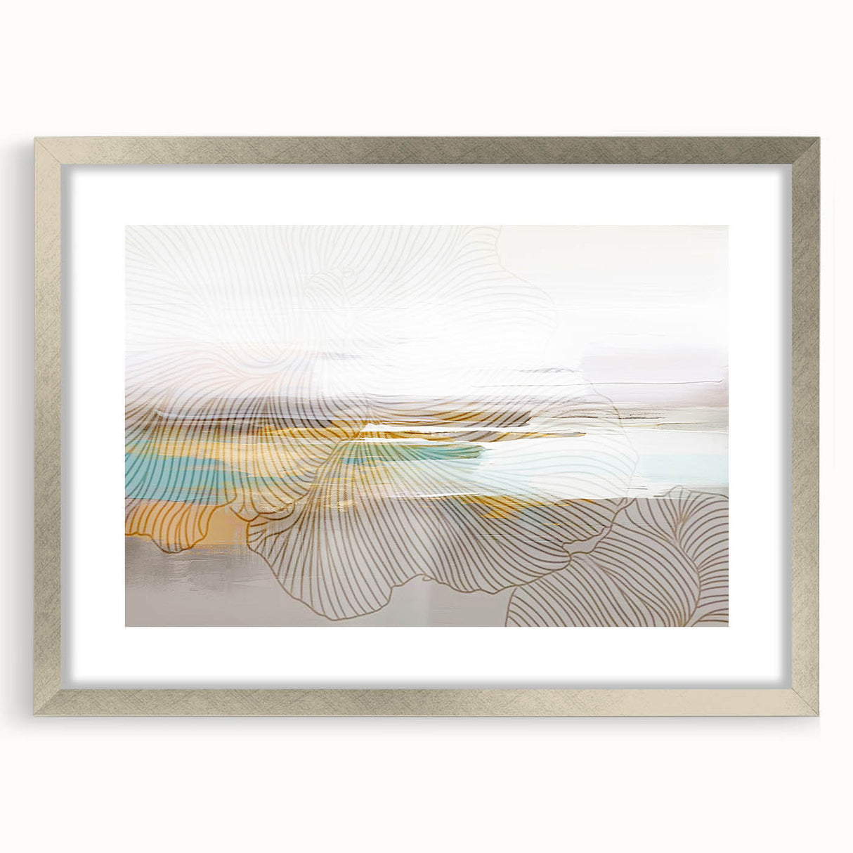Abstract canvas artwork showcasing vibrant colors and fluid shapes, perfect for modern decor, emphasizing creativity and artistic expression.