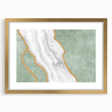 Abstract wall art canvas print showcasing vibrant colors and dynamic shapes, ideal for modern decor, presented in a protective tube.