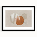 Vibrant abstract wall art print showcasing bold colors and dynamic shapes, perfect for modern home decor and artistic inspiration.