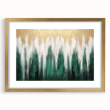 Abstract canvas artwork showcasing vibrant colors and geometric shapes, ideal for modern home decor, elegantly rolled and ready for display in a protective tube.