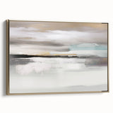 Abstract wall art canvas showcasing vibrant colors and dynamic shapes, perfect for modern home decor, emphasizing creativity and style.