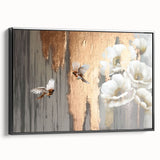 Vibrant abstract wall art canvas print showcasing bold colors and dynamic patterns, ideal for modern home decor. Perfect for adding a contemporary touch to any living space.