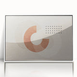 Colorful abstract canvas art print showcasing vibrant shapes and fluid forms, perfect for modern decor, emphasizing creativity and energy.