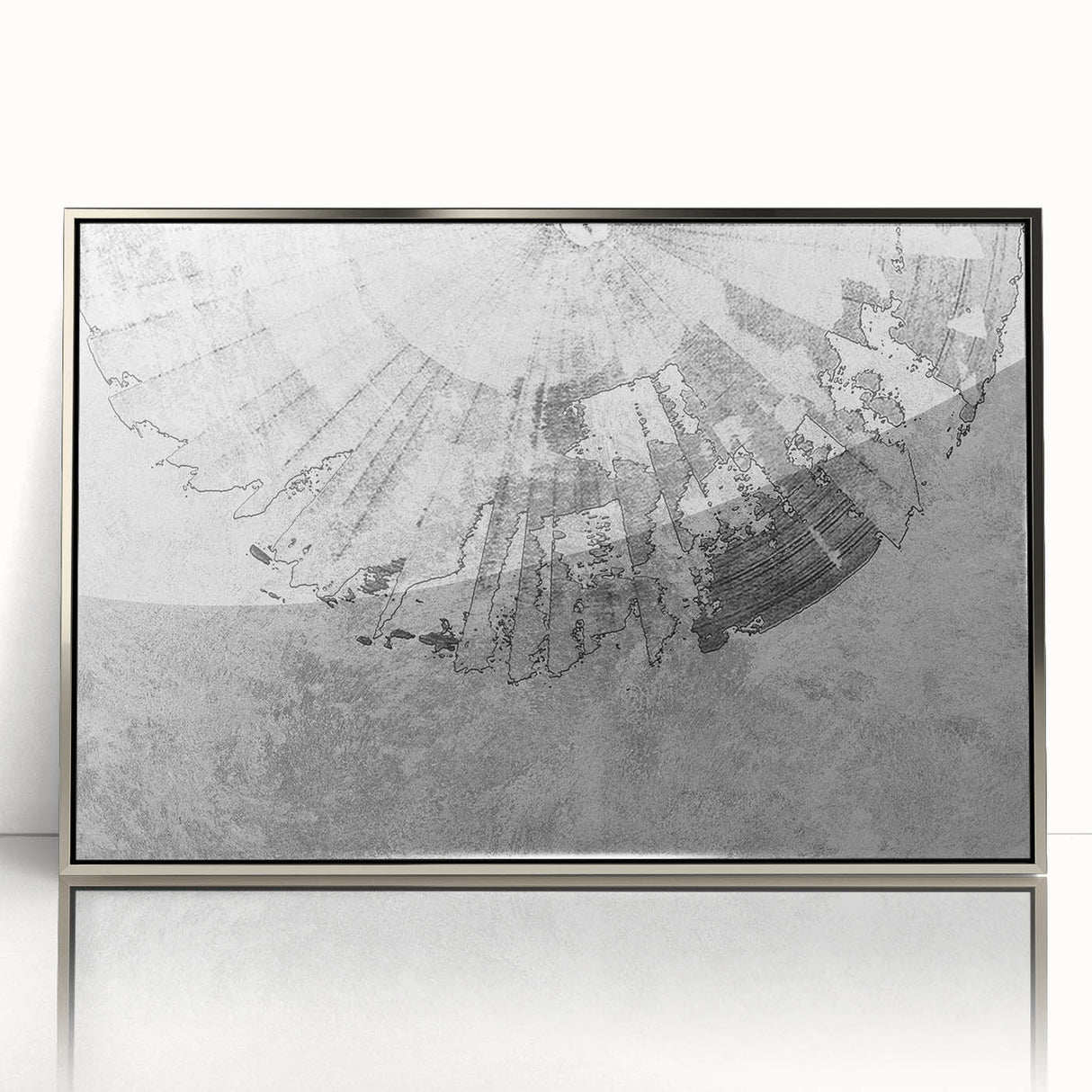 Abstract canvas art print showcasing vibrant colors and dynamic shapes, ideal for modern home decor and artistic expression.