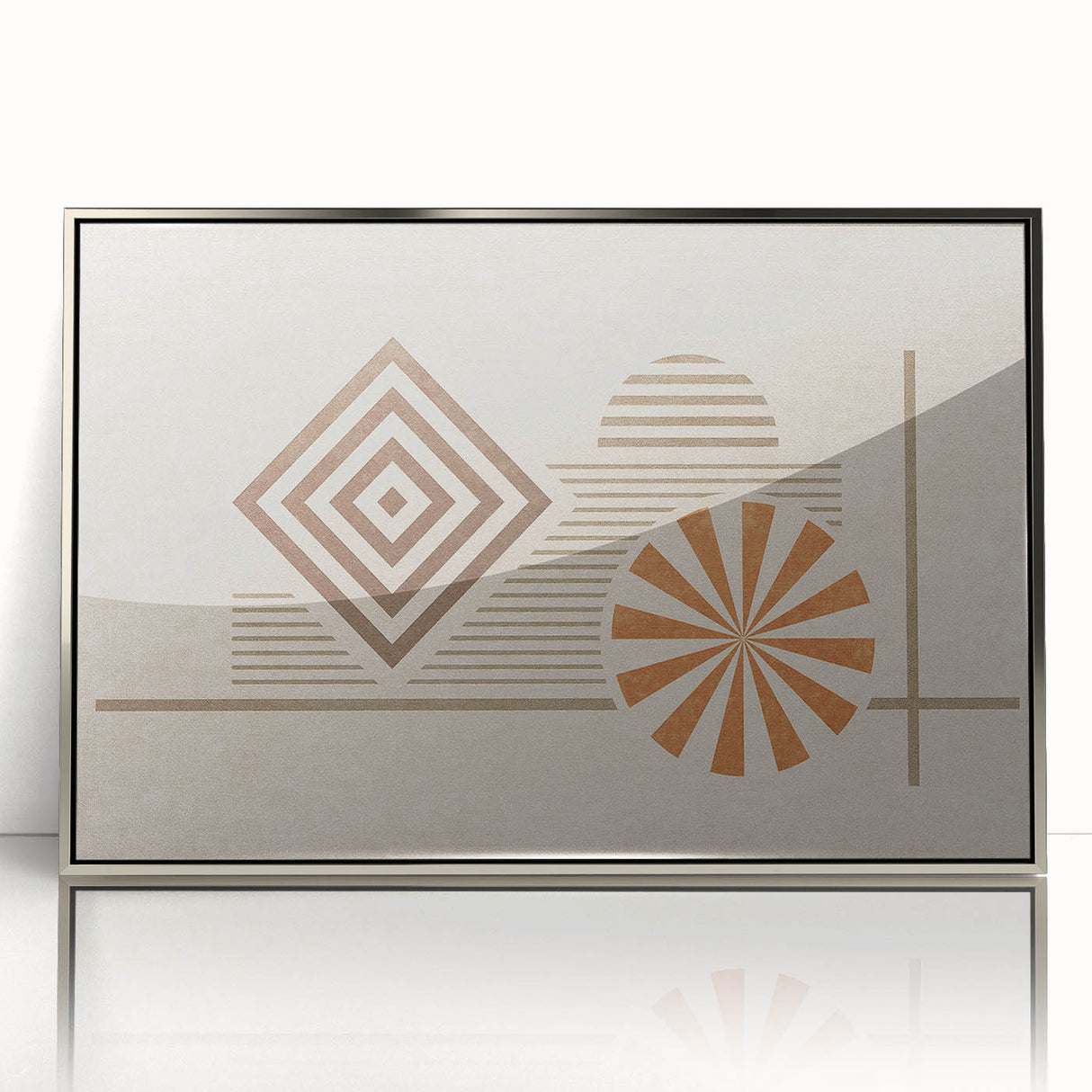 Abstract canvas artwork showcasing vibrant colors and dynamic shapes, perfect for modern decor; ideal for enhancing home aesthetics.