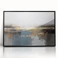 Colorful abstract wall art canvas print showcasing vibrant geometric shapes and fluid patterns, designed for modern home decor, rolled for easy display.