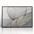 Abstract wall art canvas print showcasing vibrant colors and dynamic shapes, perfect for modern home decor, displayed on a minimalist wall.