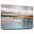 Abstract canvas art print showcasing vibrant colors and dynamic shapes, ideal for modern home decor. Perfect for adding a contemporary touch to any living space.
