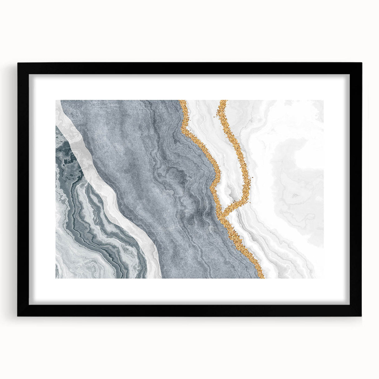 Abstract wall art canvas print showcasing vibrant colors and dynamic shapes, ideal for modern home decor with a contemporary aesthetic.