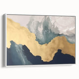 Vibrant abstract canvas art showcasing bold colors and dynamic shapes, perfect for enhancing modern home decor. Ideal for art enthusiasts seeking unique wall embellishments.