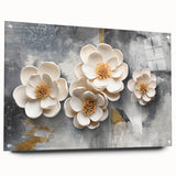 Vibrant abstract canvas art print showcasing bold colors and dynamic shapes, perfect for modern home décor or artistic spaces.