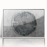 Colorful abstract canvas artwork showcasing vibrant swirling patterns in shades of blue, orange, and yellow, ideal for modern home decor.