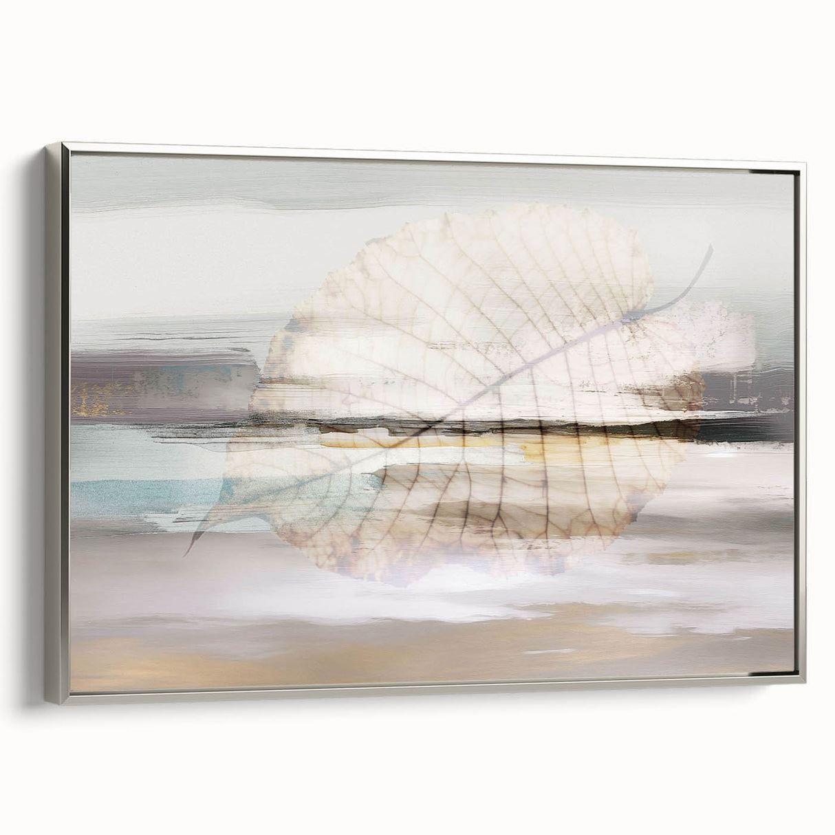 Abstract canvas art print showcasing vibrant colors and dynamic geometric shapes, perfect for modern home decor or creative spaces.