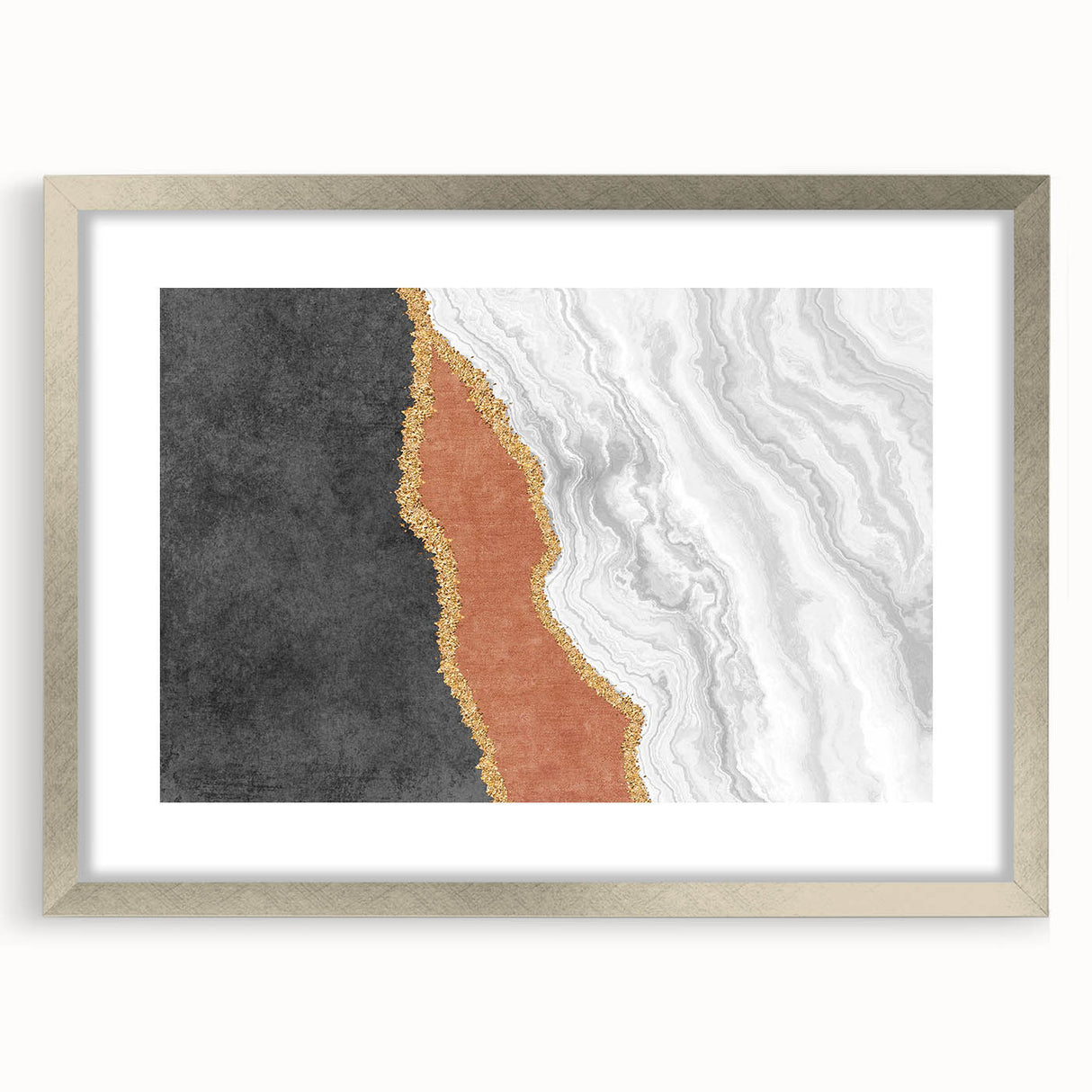 Vibrant abstract wall art canvas print showcasing bold colors and dynamic shapes, ideal for modern home decor or artistic spaces.