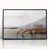 Abstract canvas artwork showcasing vibrant colors and dynamic shapes, exuding a modern aesthetic. Ideal for enhancing contemporary home decor and art collections.